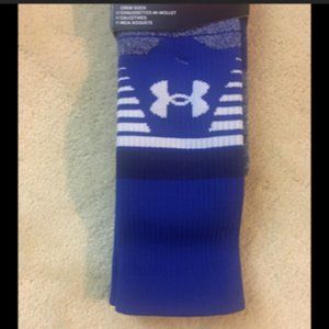 Under Armor Blue Crew Sock